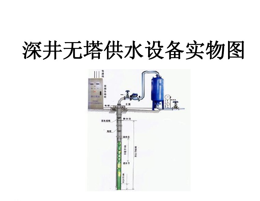 江川区井泵无塔式供水设备